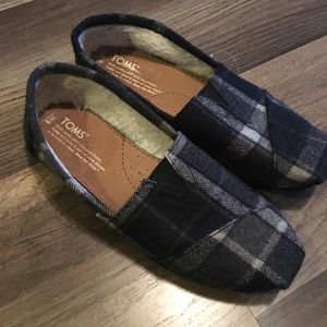 Plaid Toms